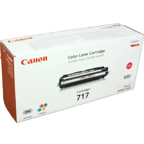Toner Canon 717 / CRG-717M Magenta do drukarek (Oryginalny) [4k]